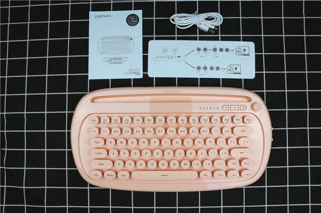 满满的少女心情节,一款富德K510d蓝牙键盘来满足你 满满的少女心情节,一款富德K510d蓝牙键盘来满足你