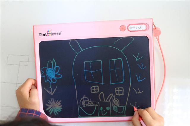 绘特美Z彩色儿童液晶画板，孩子画的开心，家长用的放心！