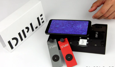 便携微观工作台 Diple上线众筹平台：手机秒变显微镜