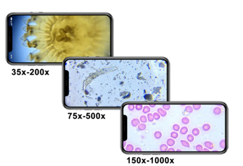 便携微观工作台 Diple上线众筹平台：手机秒变显微镜