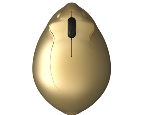 艾酷仓鼠金色限量版无线鼠标上架预售 艾酷仓鼠金色限量版无线鼠标上架预售