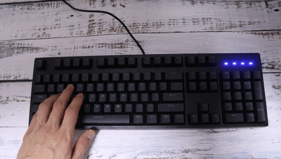 原厂樱桃轴体+魅惑蓝背光+可编程!游戏专用雷柏V808机械键盘 原厂樱桃轴体+魅惑蓝背光+可编程!游戏专用雷柏V808机械键盘