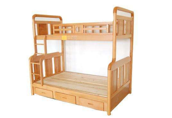 双层实木床 小户型家庭必不可少的装备
