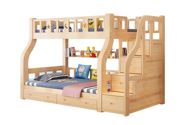 双层实木床 小户型家庭必不可少的装备 双层实木床 小户型家庭必不可少的装备