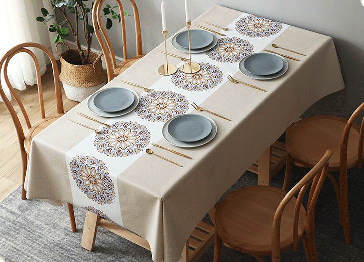 桌布材质有哪些 如何挑选桌布 桌布材质有哪些 如何挑选桌布