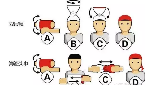 魔术头巾的百变用法,你会几个? 魔术头巾的百变用法,你会几个?