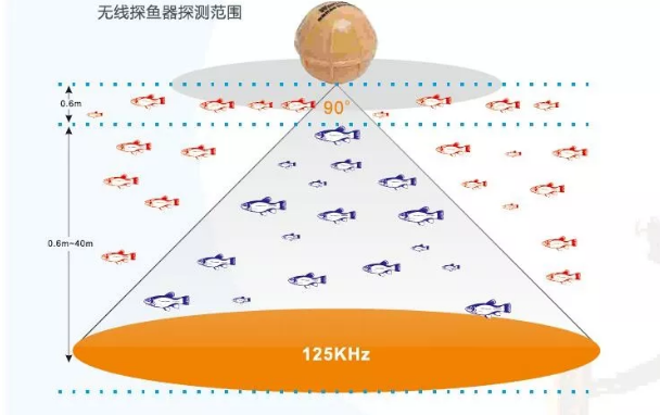 浅谈探鱼器的探测范围与深度的关系