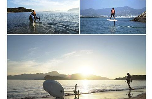 欲打造水上“御风飞行”高玩体验的Waydoo Flyer电动水翼冲浪板 欲打造水上“御风飞行”高玩体验的Waydoo Flyer电动水翼冲浪板