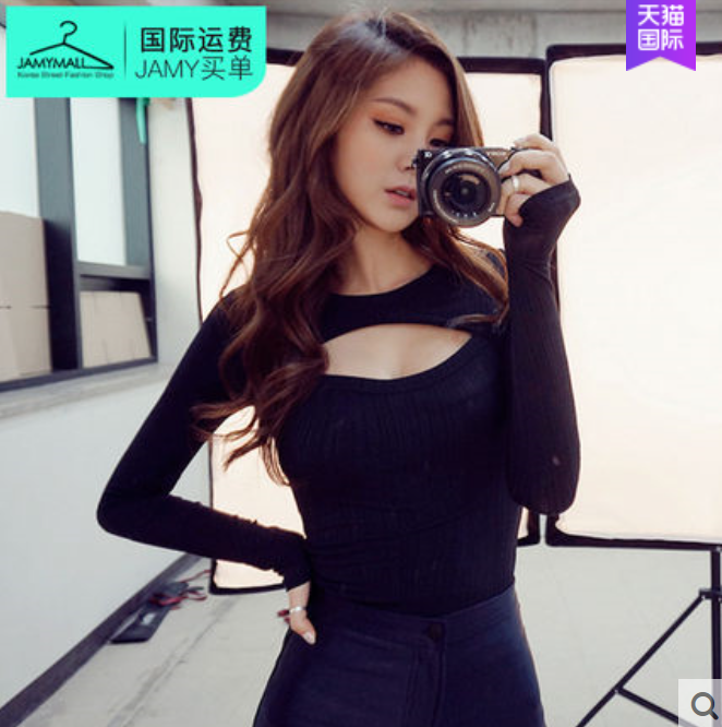 现在竟然都有这么先进的高领毛衣了……建议以后都统一成这种！